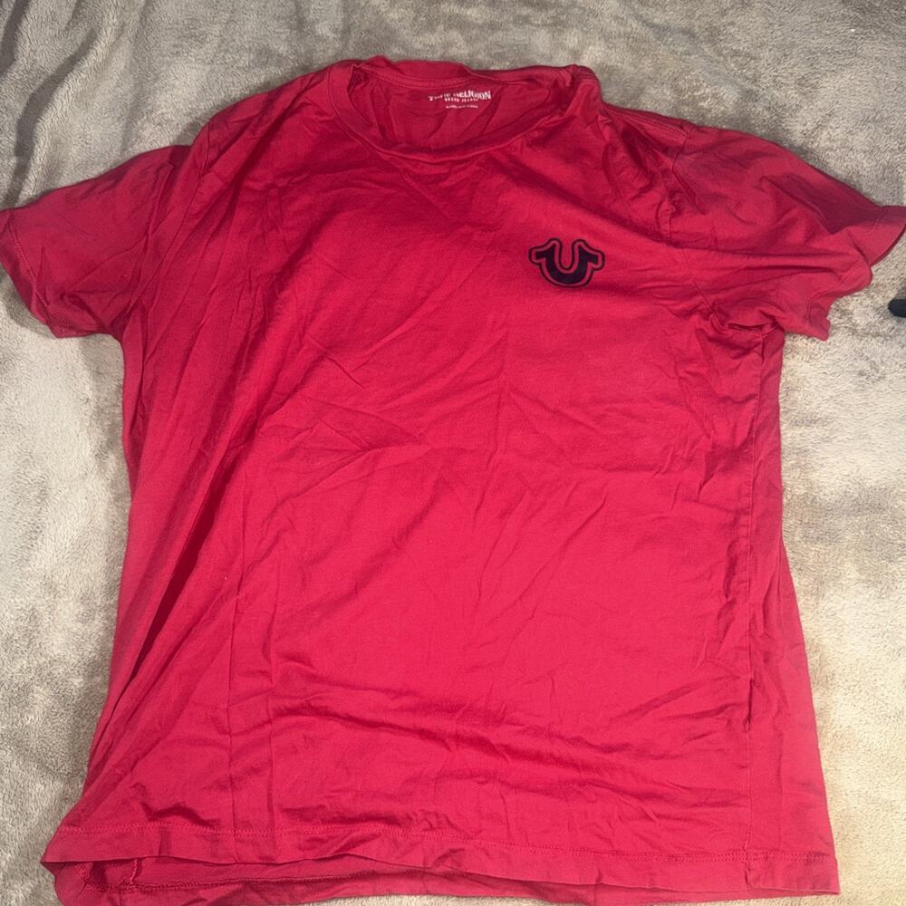 TRUE‎ RELIGION HORSESHOE T-SHIRT MENS X-LARGE